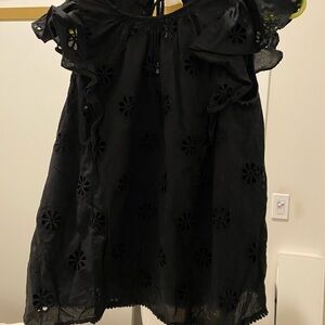 Kate Spade Daisy Eyelet Blouse